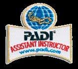 YOUR INSTRUCTOR EDUCATION After successfully completing this course, you will become a PADI Assistant Instructor.