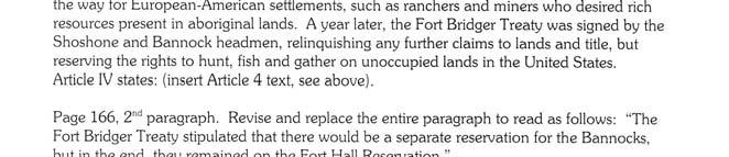 Reservation. 3-42. The fourth paragraph was deleted in the Final Plan/EIS. 3-43.