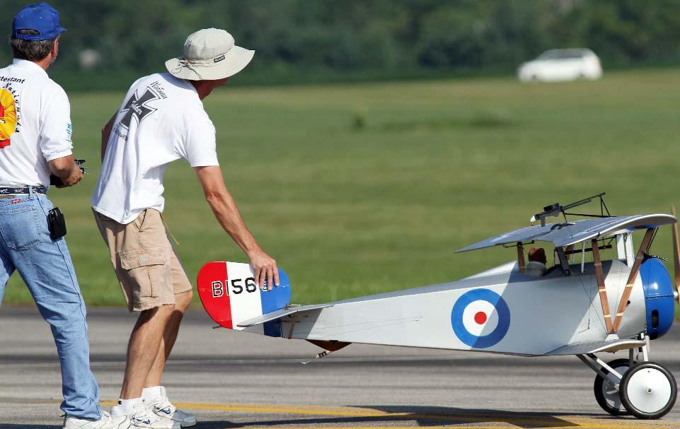 Dave states that he only flies the model at about half throttle to keep it at as close to scale speed as possible. The kit builds into a great model, and it will fit onto most paved fields.