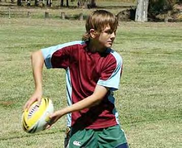 Passing (Orthodox) 1 Fingers spread, firmly holding ball in the carry position.