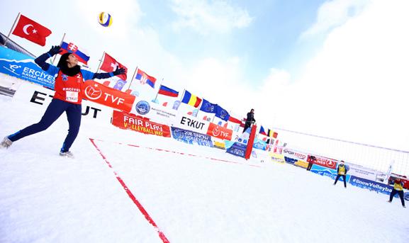 SNOW VOLLEYBALL BACKGROUND NOTES Between 2017-2019, the FIVB aims to establish an eight-year plan and will test rules and regulations at various demonstration events.