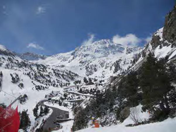 Western Europe 22 Andorra With 62 peaks over 2 000 meters within the country s 468 square kilometer surface area, the Principality is located in the highest part of the Pyrenees and has the largest