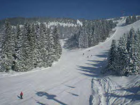 1 000 meters above sea level, 145 kilometers from Bucharest. It is one of the main ski resorts in the country and has 7 lifts.