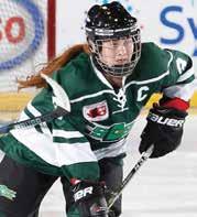 Female Team Saskatchewan with Series of Firsts at U18 Nationals (Cont.) The matchup for the semi-final put Team Saskatchewan up against the first place Team Ontario Blue from Group A.