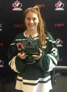 Grace Shirley (Saskatoon) would pick up the two markers for Team Sask. during the game. In the other semi-final, Team Ontario Red GOALTENDER JORDAN IVANCO MAKES THE would prevail over Team B.C. setting up an all-ontario final.