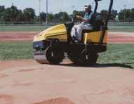 Its specially sized granules and red color makes the perfect infield topdressing.