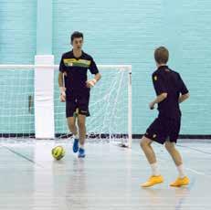 While futsal was relatively new to Tom as a goalkeeper, the opportunity to remain within the Norwich City set up and further his education at the same time was an appealing offer.