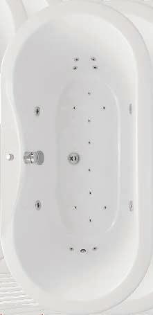 STANDARD BATH CONVERSIONS FEATURES AND OPTIONS Standard Option CAPTAINS HOT SEAT 4 spinal jets for soft back massage SIDE SUCTION Used on all standard models AERATION FLOOR JETS Ten floor jets Self