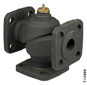 76.111/1 BUD: Flanged three-way valves, PN 6 ow energy effiieny is improved urate ontrol with high reliability.