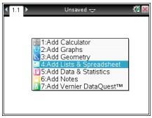 7 How to Perform a Linear Regression on the Graphing Calculator Enter your data into the list feature on the