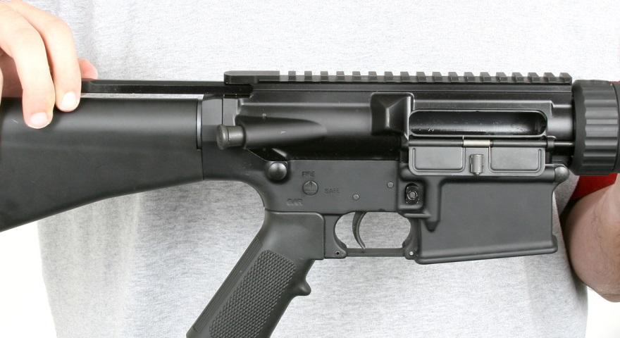 2. Push the magazine up into the receiver until the magazine catch (L-17) engages and holds the magazine. CAUTION: TAKE CARE WITH YOUR MAGAZINES.