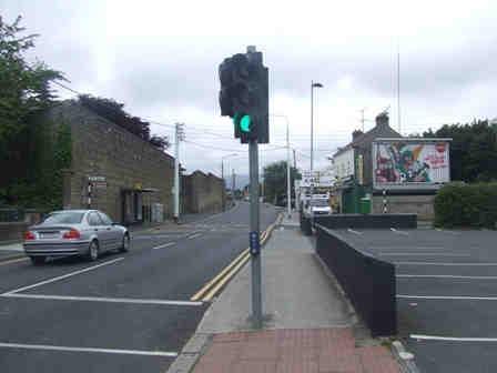 volumes. It is therefore being proposed to have a wide shared cycle/pedestrian space at/near the junction of St Columbanus Road with Dundrum Road.