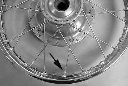 The widest pair will go on the brake drum side of the hub. To ease assembly mark this side brake drum.