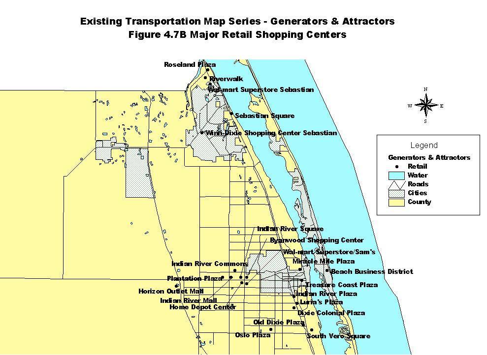 Existing Transportation Map Series- Generators & Attractors Figure 4.