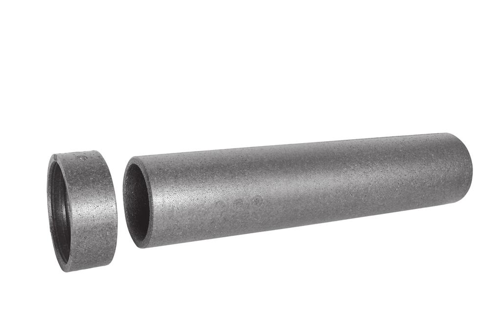 Technical data sheet profi-air iso pipe 2 Iso pipe as a completely insulated and vapour-tight pipe made of extremely light-weight EPP including an iso pipe coupling for quick and easy connection.