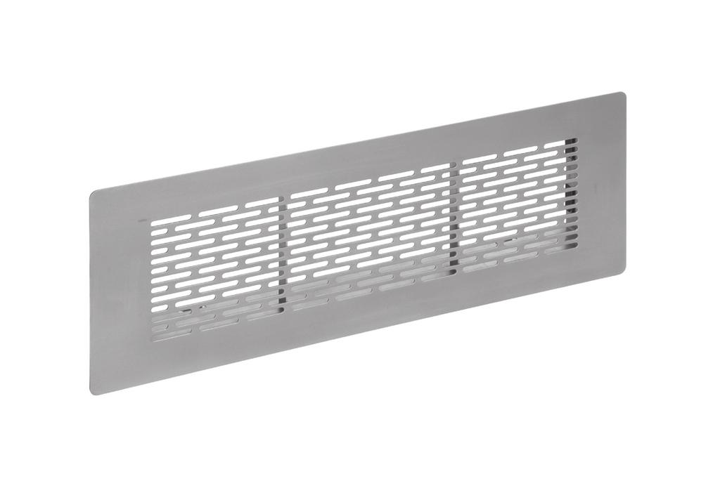 Technical data sheet profi-air ventilation grill - supply/extract air Ventilation grill for supply or extract air, made of stainless steel, including fastening clamps, to be used in profiair tunnel 9