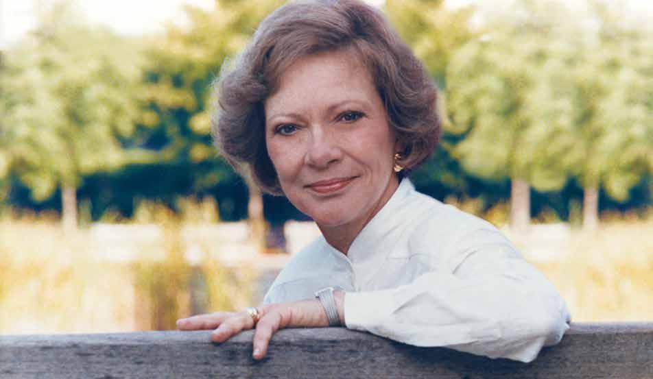 Dedicated with admiration to former First Lady Rosalynn Carter, for her commitment to making the world a better