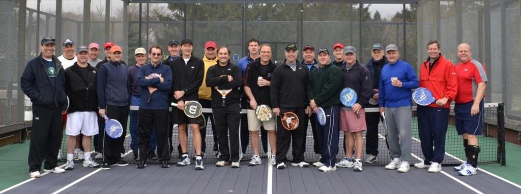 Platform Tennis PPTA Platform Tennis Professional - Jill Feher The Courts MG & TC has four recently resurfaced courts for platform tennis with lights and heaters.