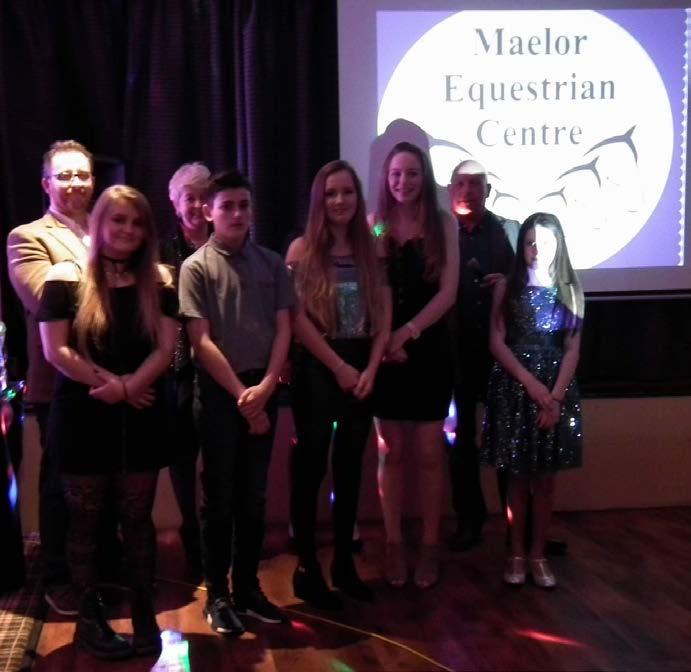 Area 19 Senior Team Riders were recognised for their achievements.