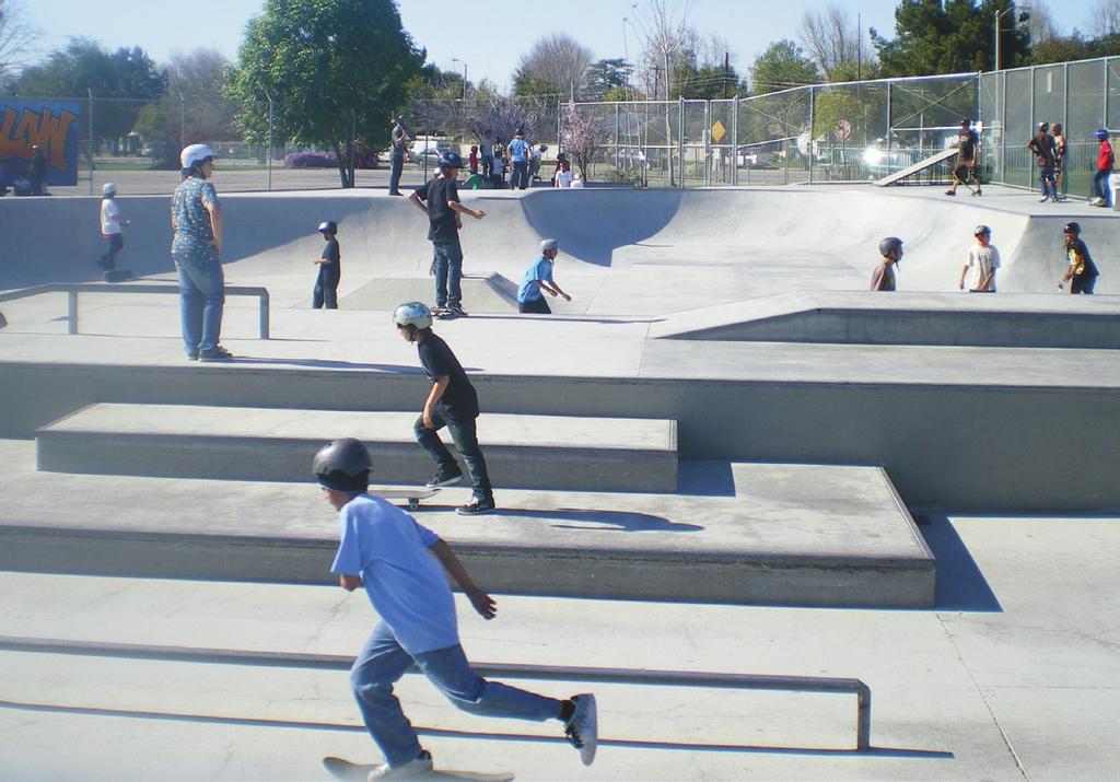 Skateboard Some parks are built for one, and only one, purpose. Skateboard parks are an example of a park built for only one purpose skateboarding!