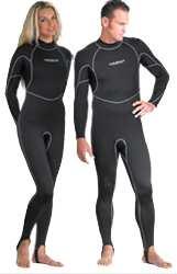 Polypropylene Dive Skin Polypropylene Skin Suits provide maximum comfort for tropical diving.