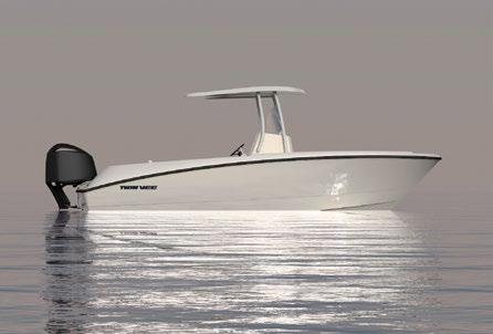By choosing the name Italia for Twin Vee s new 23-foot dualconsole project, the company has intentionally set the bar high to build an American Dream Boat that pays homage to this great design