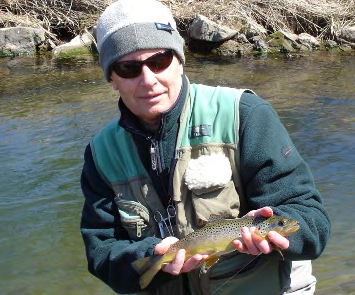 I m nowhere near accomplishing the goal, but I have put one heck of a dent in the fishable water. As for that business about finding a bad trout stream, I can tell you that it is very hard to do.