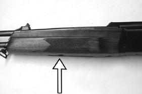 External Control Parts (cont d) The Forend: The forend is the wooden grip piece that attaches to the barrel