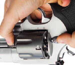 Loading Your Rossi revolver may be chambered for one of four different cartridges:.22 Long Rifle,.32 S&W Long,.38 Special or.357 Magnum.