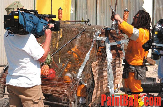 Junkyard Wars Makes the Call When Junkyard Wars wanted to do a paintball tank episode, they called PaintBall.com.