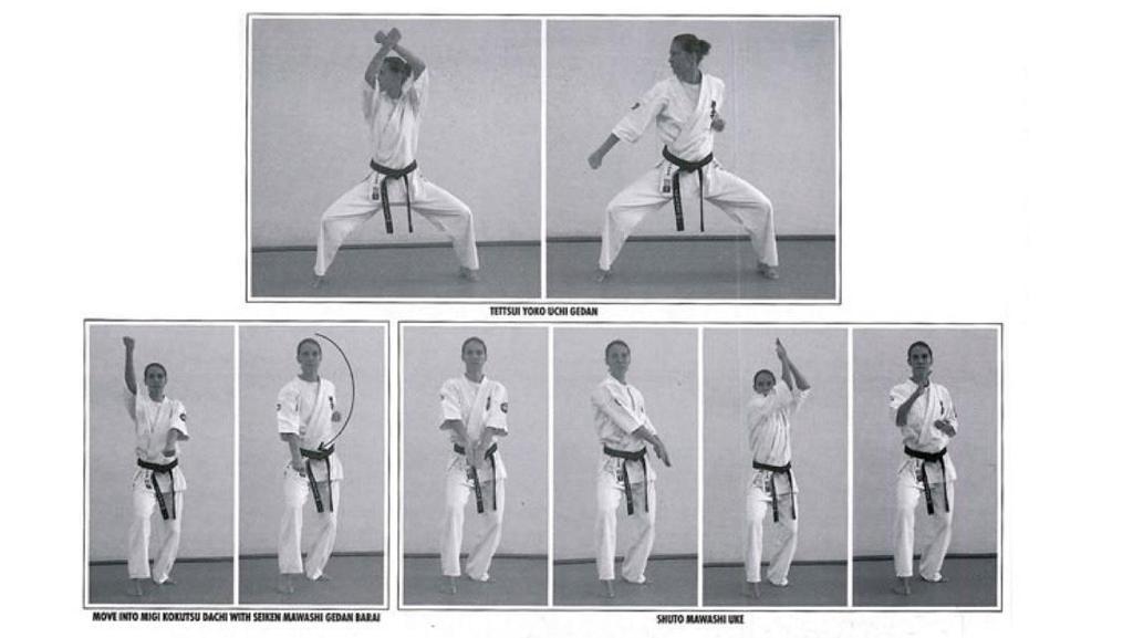Kyu images have been reproduced from the book Traditional Kyokushin Karate