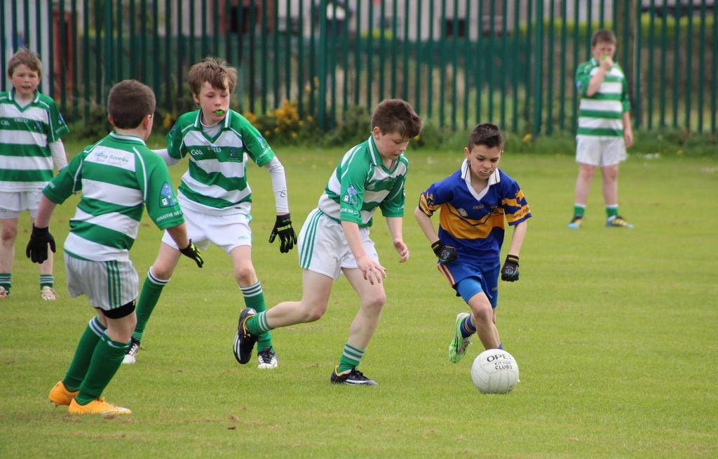 Nuachtlitir Cumann Fánaithe na Claise Vol 5 Issue 18 Valley Rovers players in action in the recent John Kerins Qualifier Upcoming Fixtures Junior A Football Championship Valley Rovers V Ballinhassig