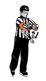 SECTION 4 TYPES OF PENALTIES 29.16 Holding the stick Two stage signal involving the holding signal (29.