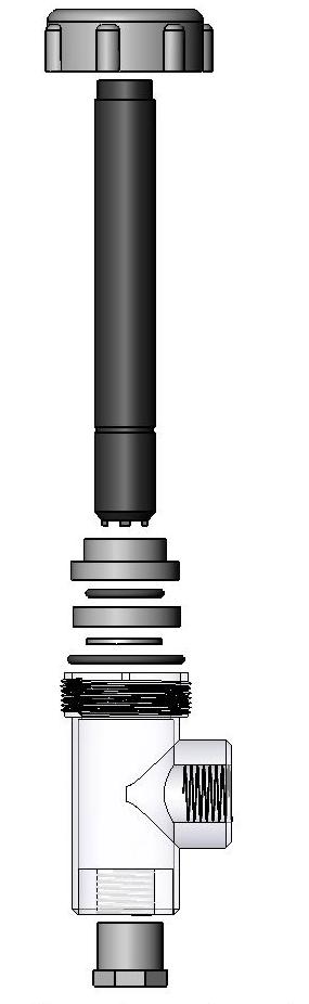 Sensor Parts Exploded View Cable, P/N 191303 Nut, P/N 102586 Sensor, P/N 191280 (WCDB) 191300 (WFCB) 191320 (WOZB) 191338 (WPAB) Clip Ring Groove Membrane Cap, P/N