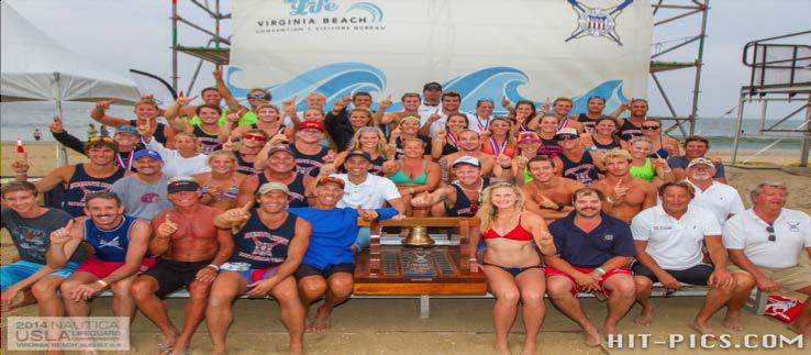 The Monmouth County Chapter, comprised of beach lifeguard agencies from Monmouth County, New Jersey, captured this year s Division A title.