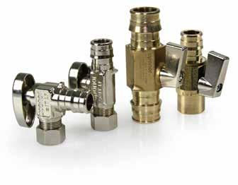 ProPEX residential valves ProPEX residential valves Re-engineered valves. Greater value. From inlet to outlet, Uponor provides high-performing, cost-effective, quality system solutions.