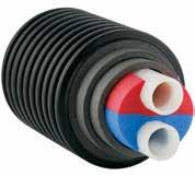 Pre-insulated piping systems Ecoflex thermal twin pipes Ecoflex thermal twin pipes are designed for fluid transfer in heating and cooling applications.