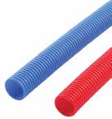 PEX plumbing systems PEX plumbing systems HDPE corrugated sleeves HDPE corrugated sleeves are used in hot and cold potable-water distribution systems, primarily in commercial applications where the
