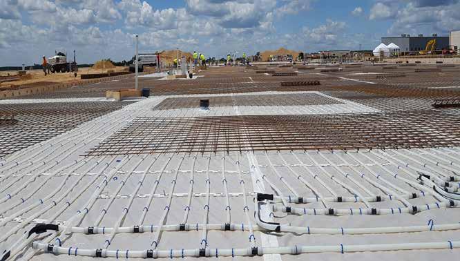 Radiant and hydronic piping systems Radiant Rollout Mat Radiant and hydronic piping systems Uponor Radiant Rollout Mats are the intelligent way to install radiant heating and cooling systems in large