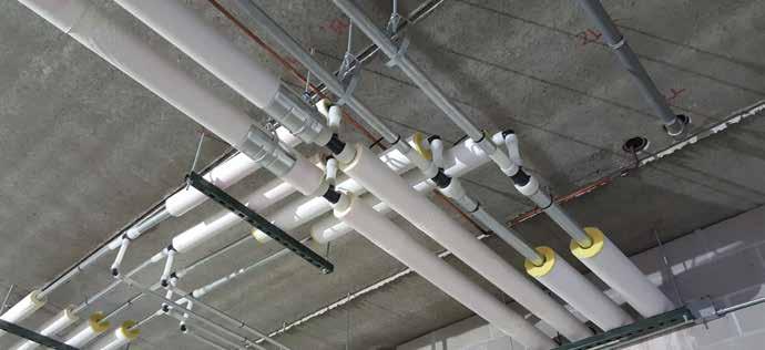 Radiant and hydronic piping systems Backed by a 25-year transferable warranty PEX hydronic systems Improve health and safety Uponor offers a safer jobsite solution with a lightweight piping system