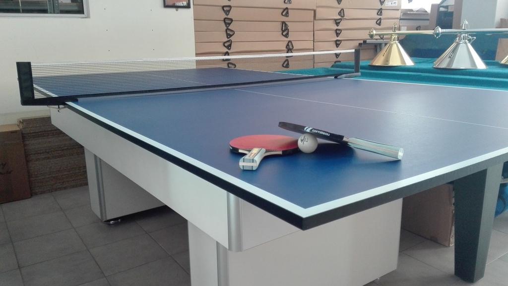 TABLE TENNIS CONVERSION TOPS We now stock official sized table tennis conversion tops that fit each and every model of pool table that we sell (and many more third party pool tables that we don t