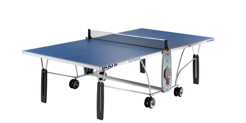 THE OUTDOOR SPORT 200S TABLE The Outdoor Sport 200S table is an Official ITTF sized table measuring 2740 mm x 1525 mm x 760 mm and