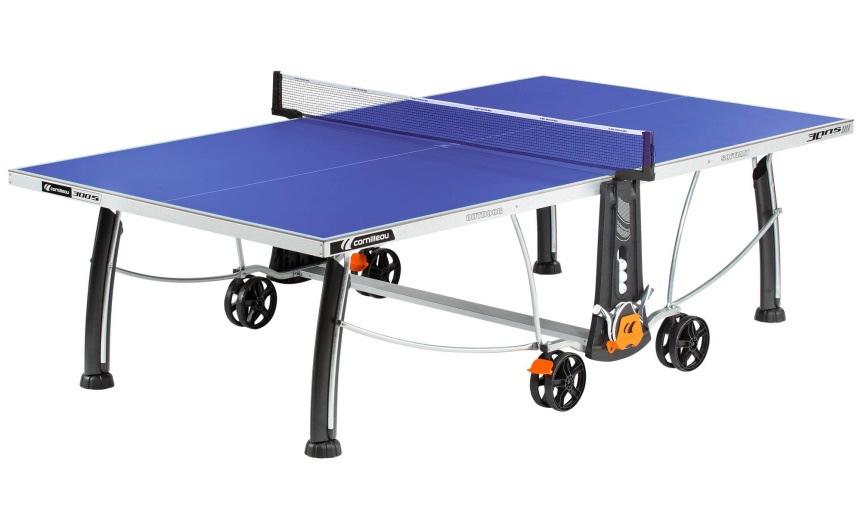 THE OUTDOOR SPORT 300S TABLE The Outdoor 300S table is an Official ITTF sized table measuring 2740 mm x 1525 mm x 760 mm.