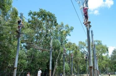 Fully qualified and experienced activity program staff and facilitators. ADVENTURE SKILLS HIGH ROPES & FLYING FOX (PREMUM ACTIVITY) The ultimate in adventure!
