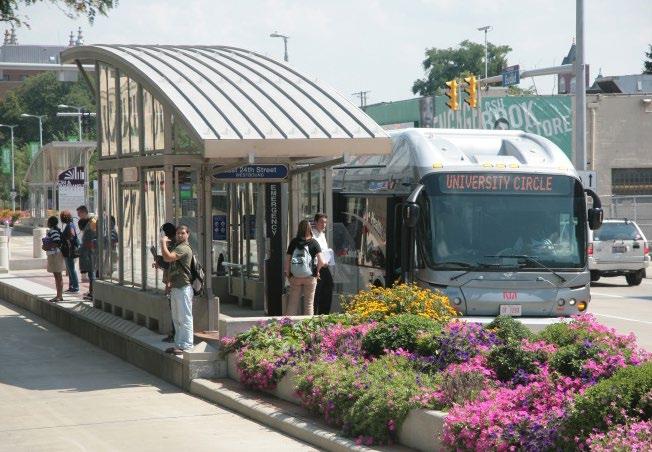 The alternatives vary in how much service is provided, how frequent services run, and where services are provided. They also vary in how much fixed-guideway transit is provided.