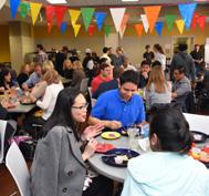 Student groups and staff prepare food from authentic recipes and serve lunch for just $7 (drink and dessert included).