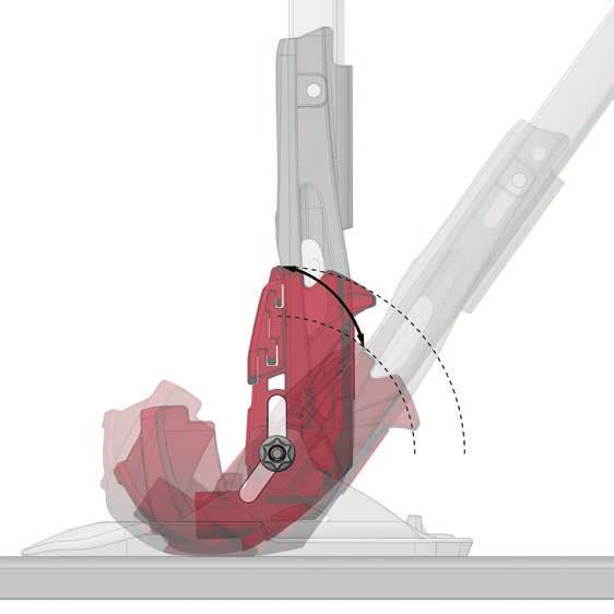 SAFETY ALUBAR SYSTEM Core Technologies The exclusive technical feature of the SAFETY ALUBAR SYSTEM is the exceptionally torsion-resistant connection between toe part and heel part by a patented