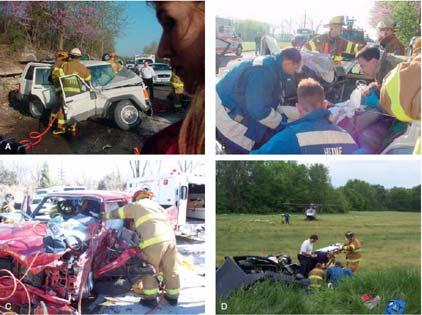 Rescue Strategies After initial scene size up and ensuring scene safety, responding crew should assess degree of entrapment and fastest means of extrication Try to gain access to trapped victims by