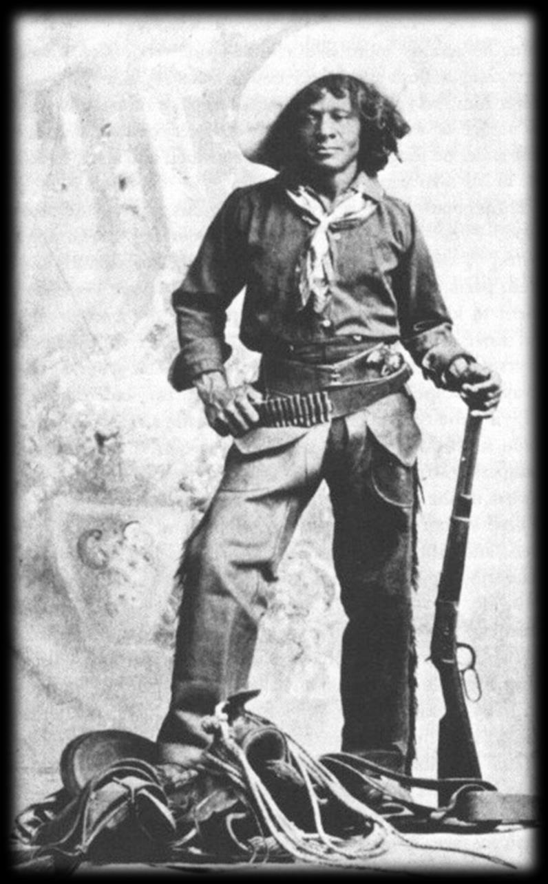 Section 1: The Cowboys Many cowboys were Hispanic or African American including Nat Love perhaps the most famous cowboy in the Old West.