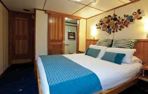 4 Single Beds -bunk Double/Twin Share The Meals Our chefs provide first class meals and can cater to specific dietary requirements. Enjoy Australian and international cuisines and four meals a day.